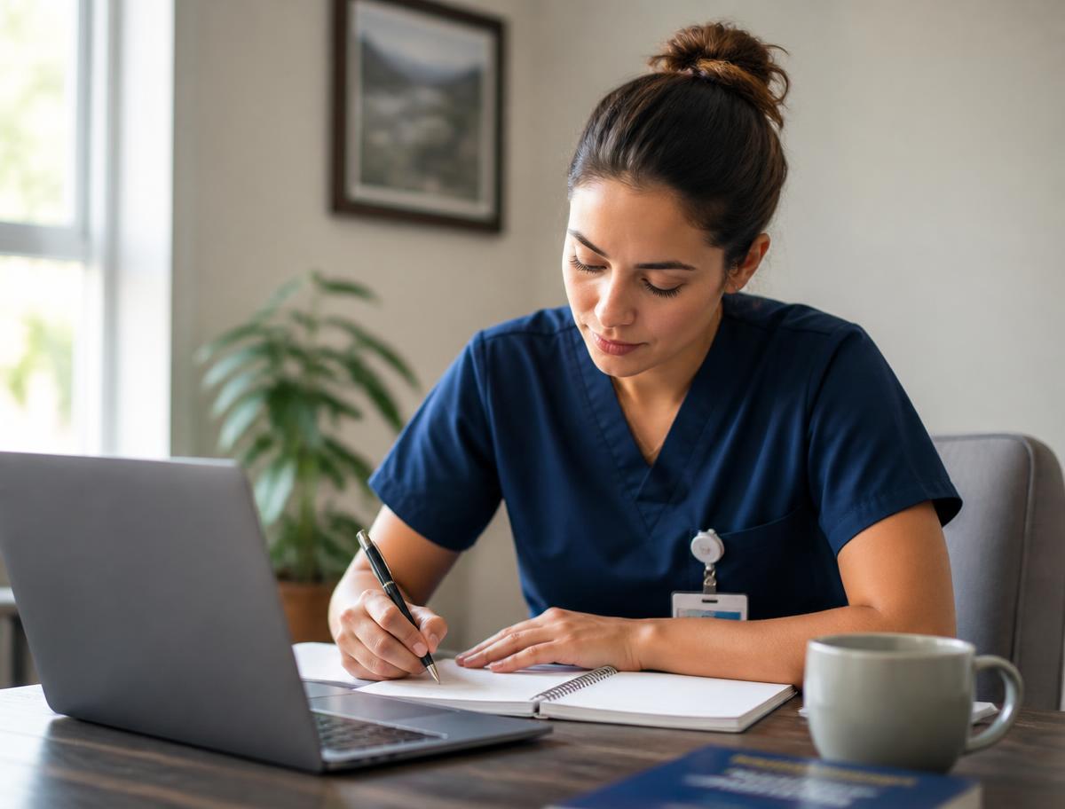 A nutrition professional studying for the CDM, CFPP exam